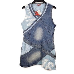 SOHO Babe Denim Plus Size Blue Jean Dress